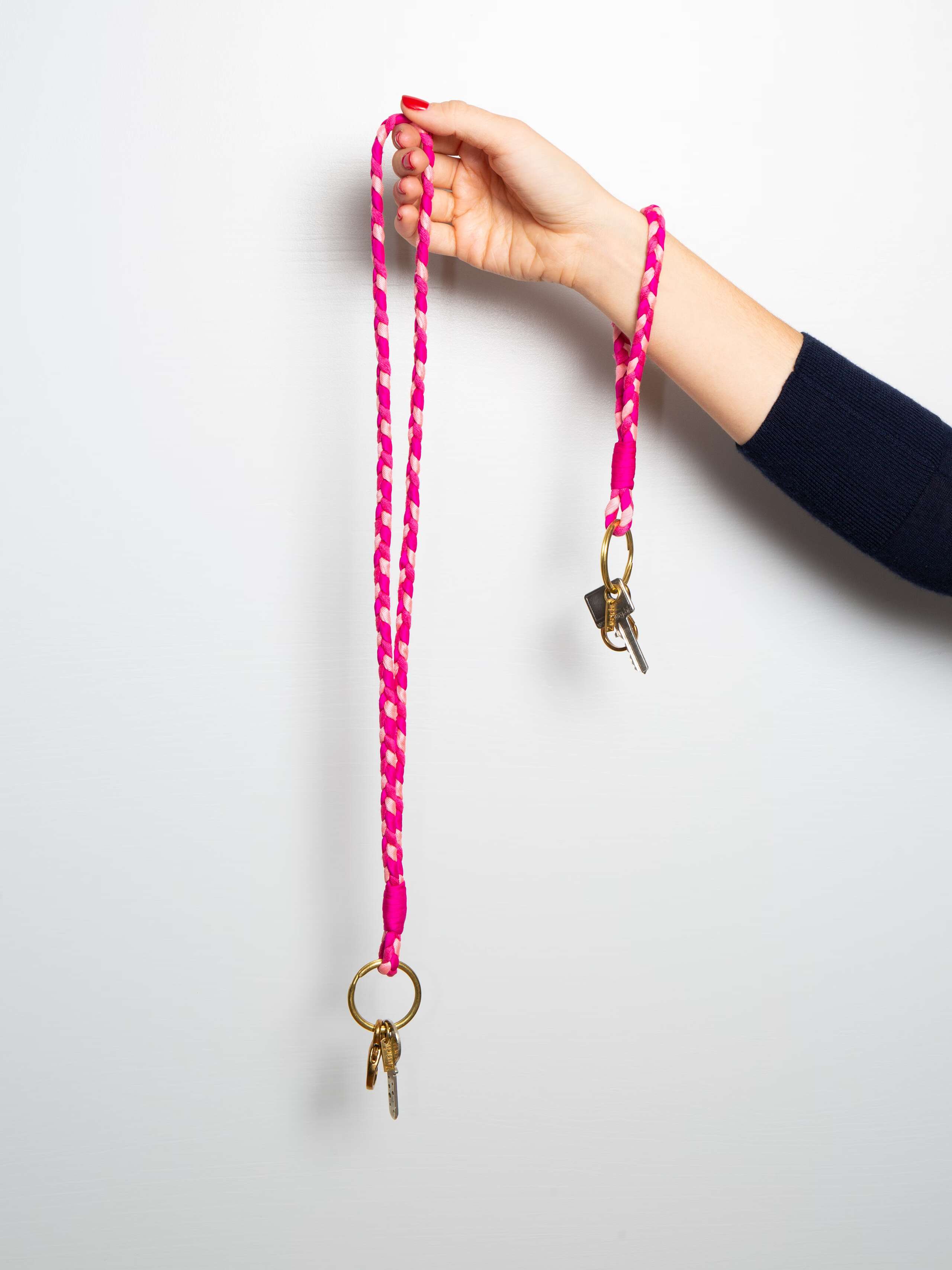 Keychain braided