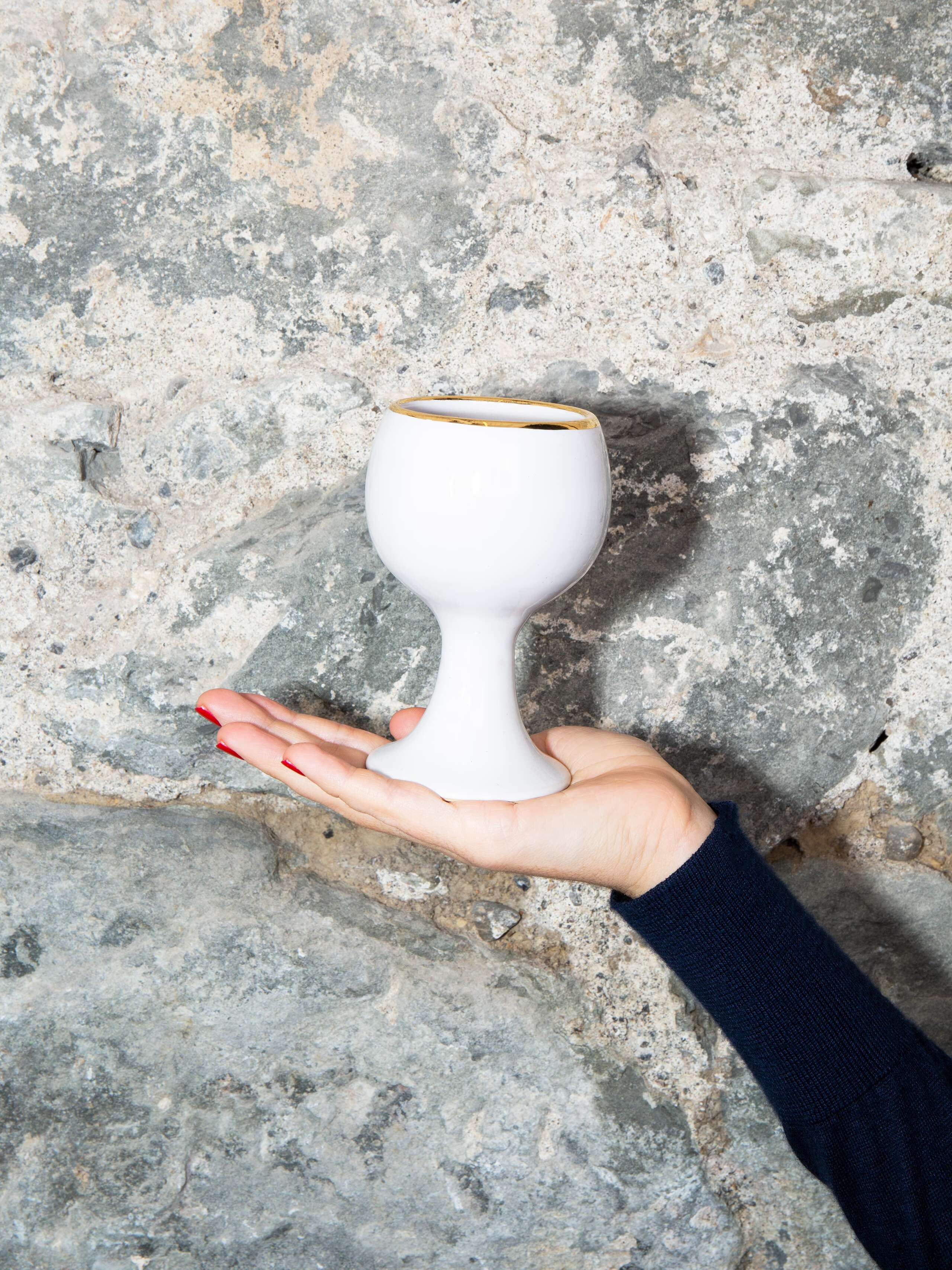 ceramic wine cup