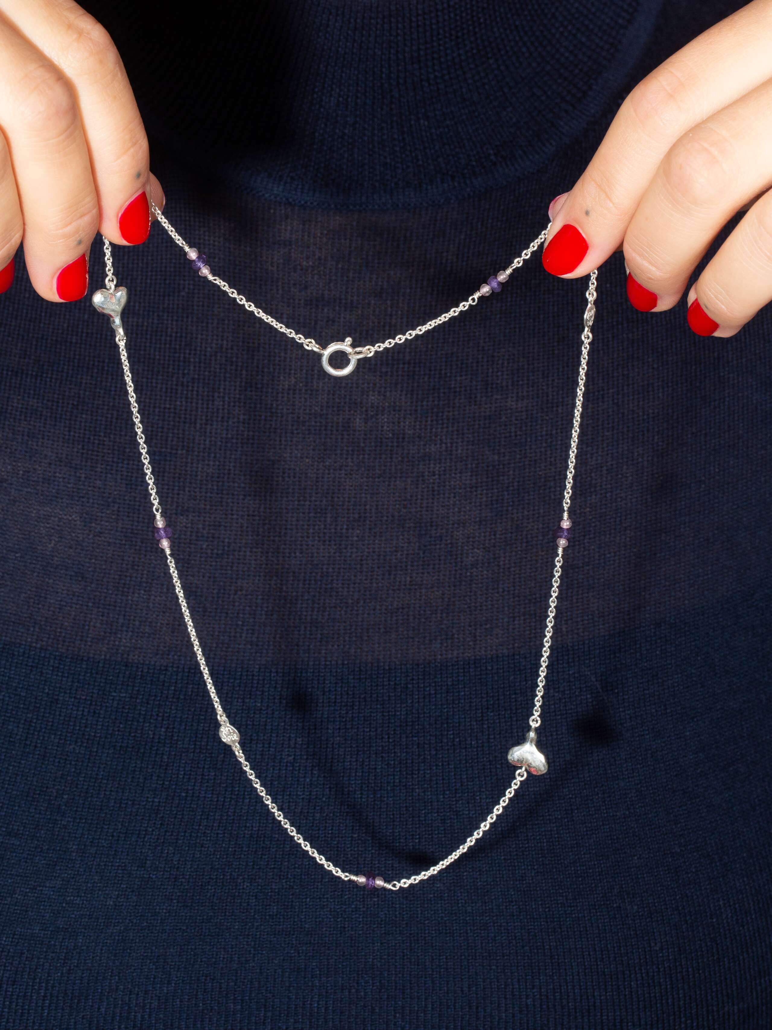 Soft heart chain