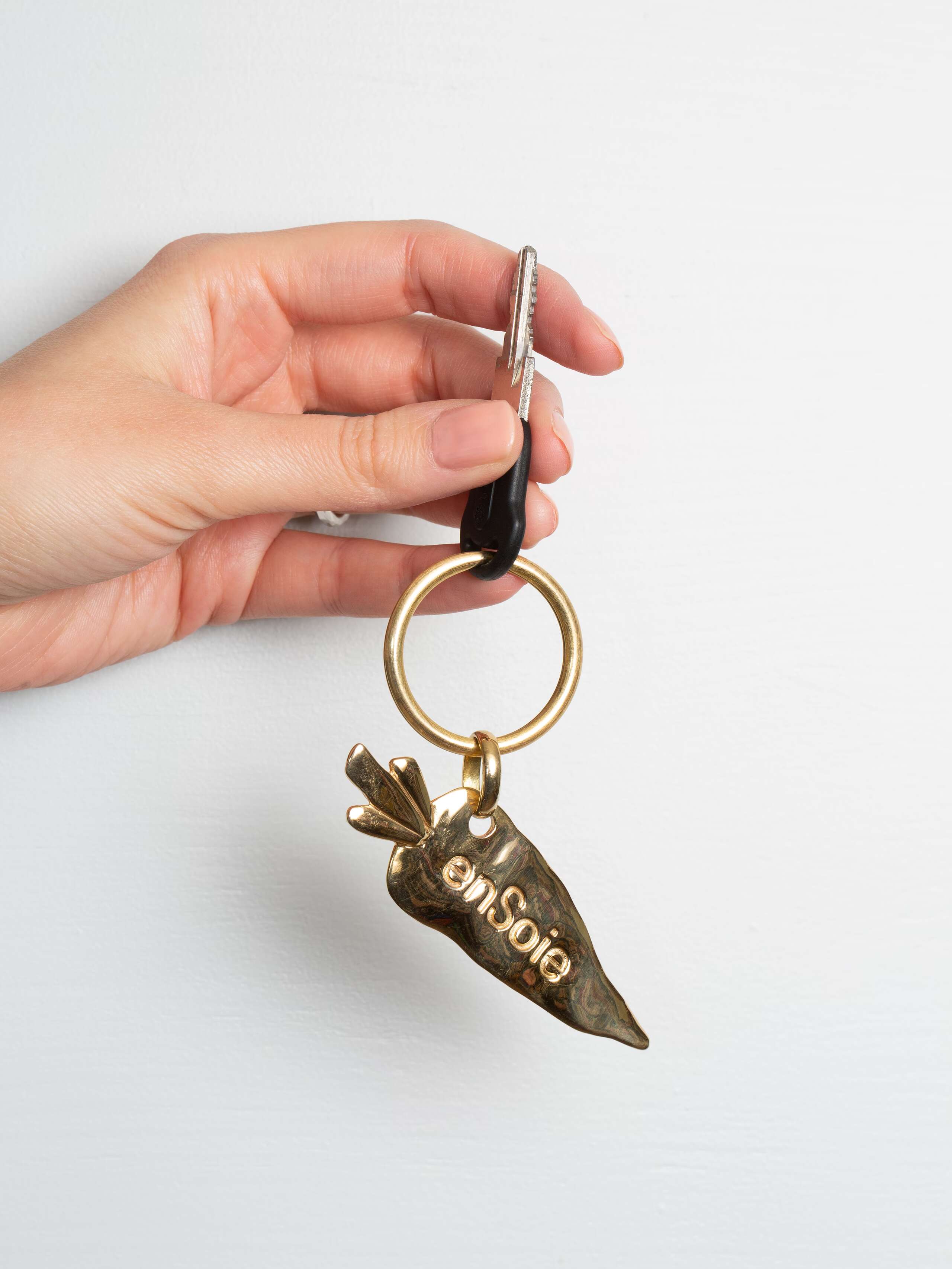 carrot keychain