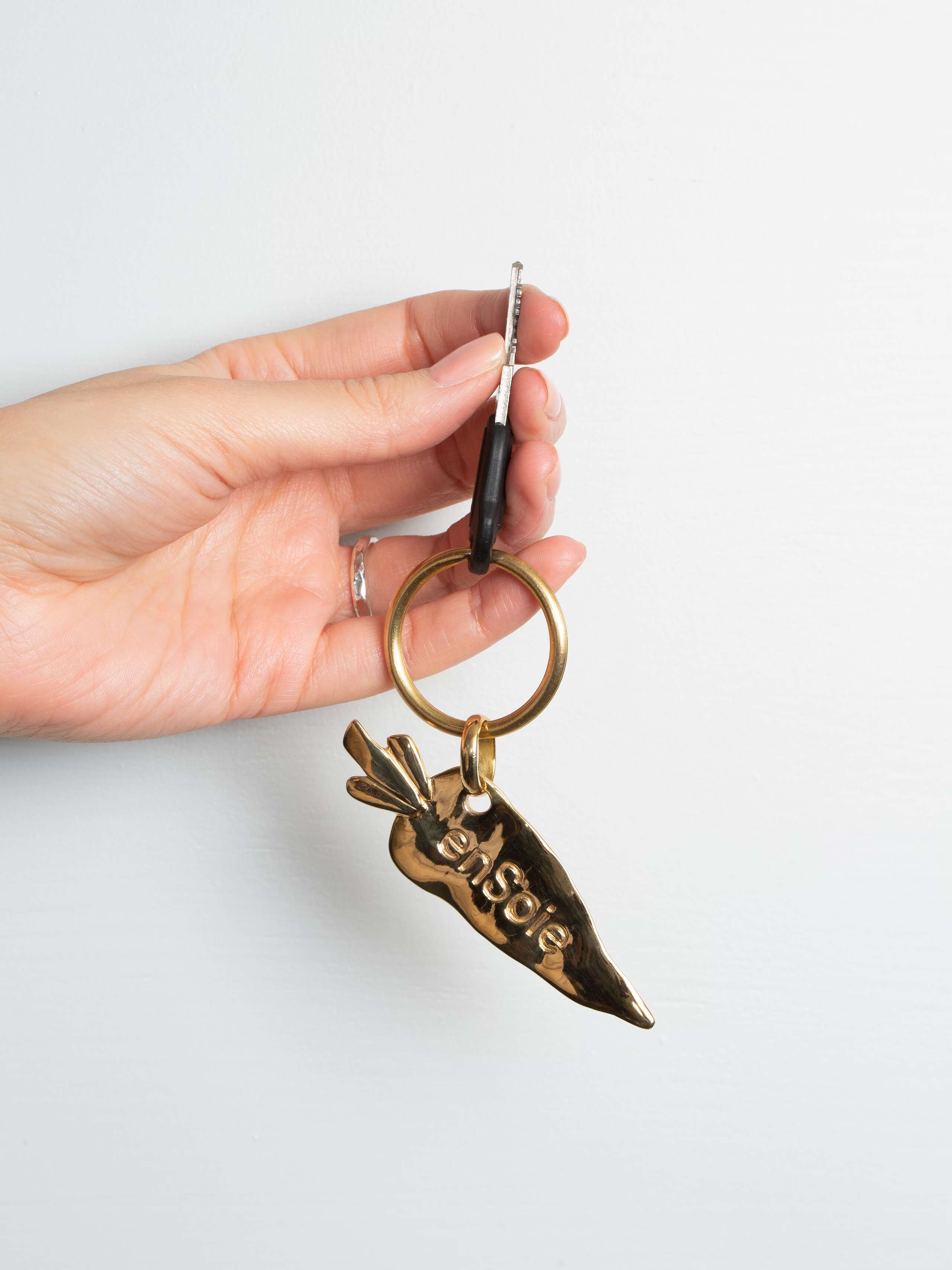 carrot keychain
