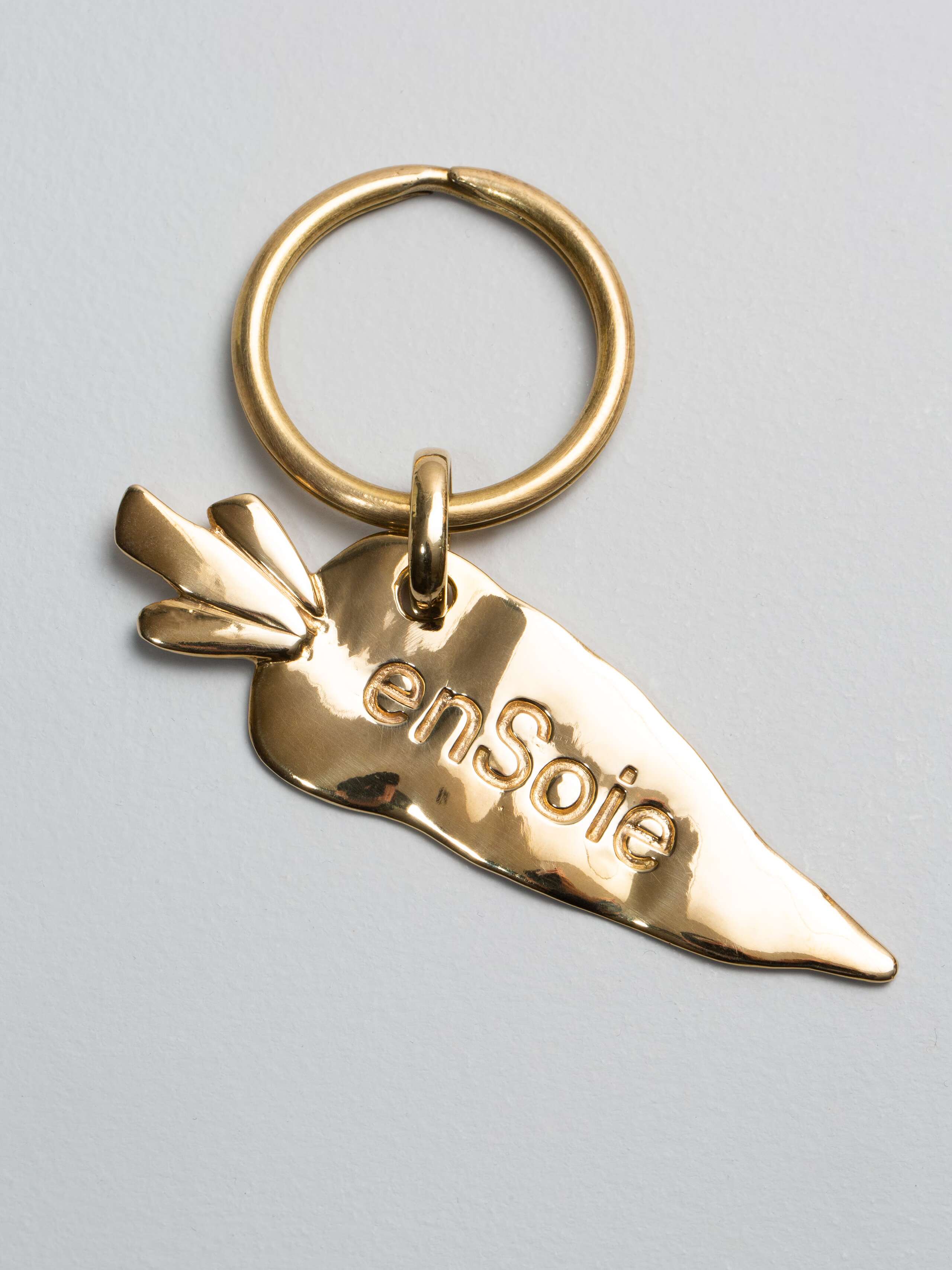 carrot keychain