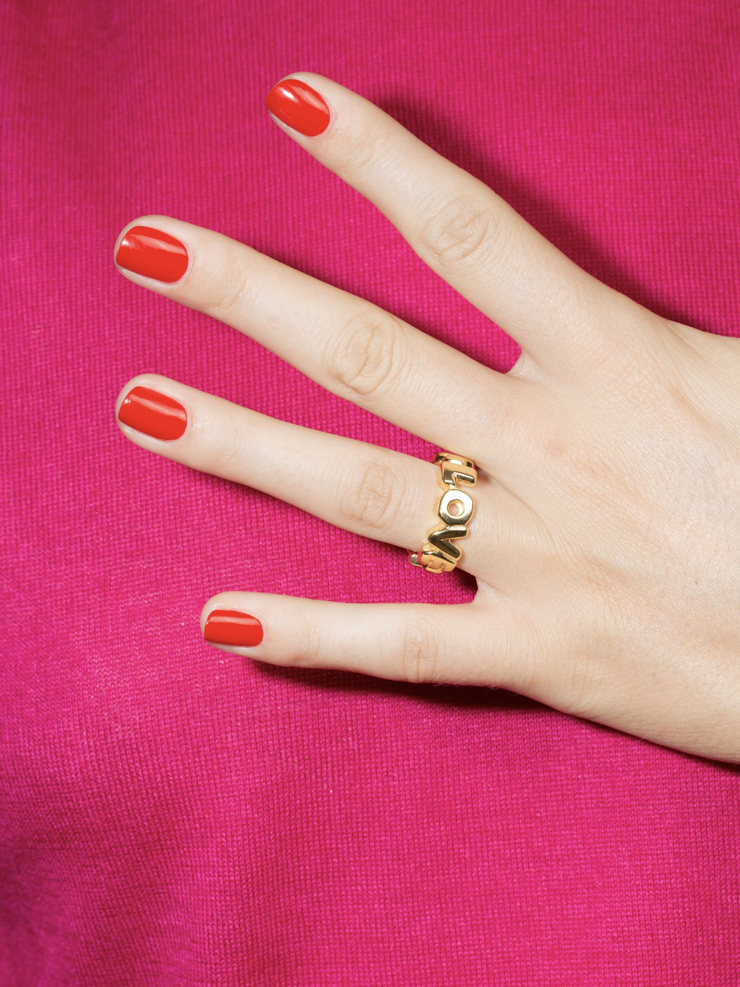 Fingerring gold - LOVE RULES 