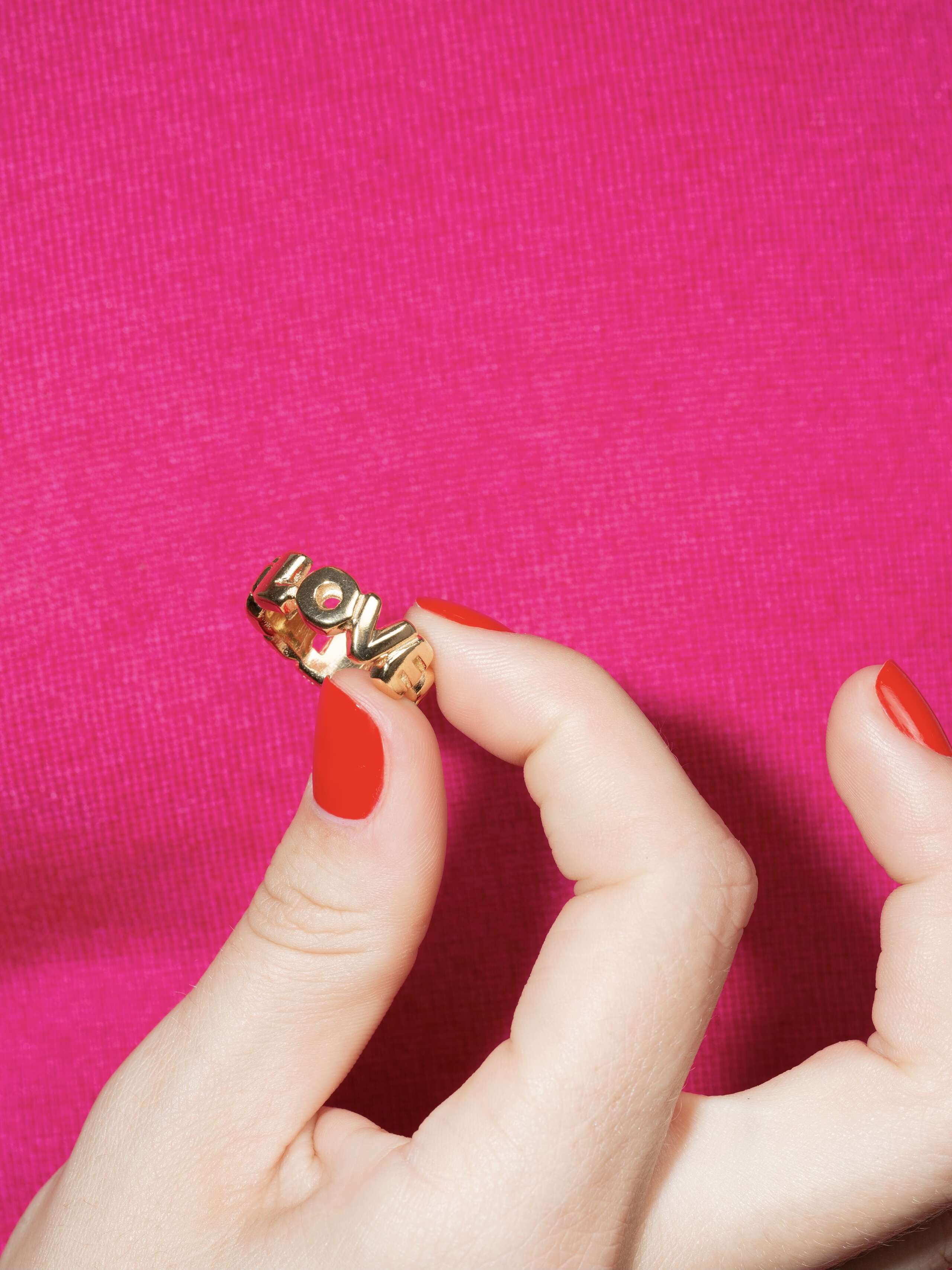 Fingerring gold - LOVE RULES 