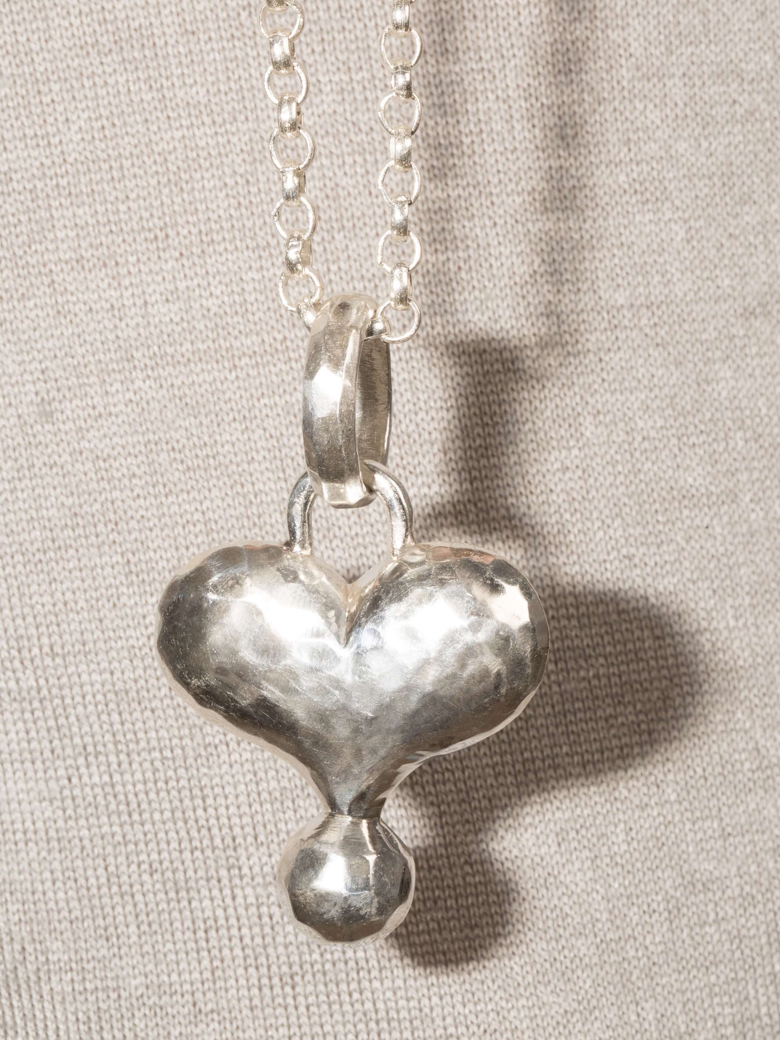 Heart pendant large
