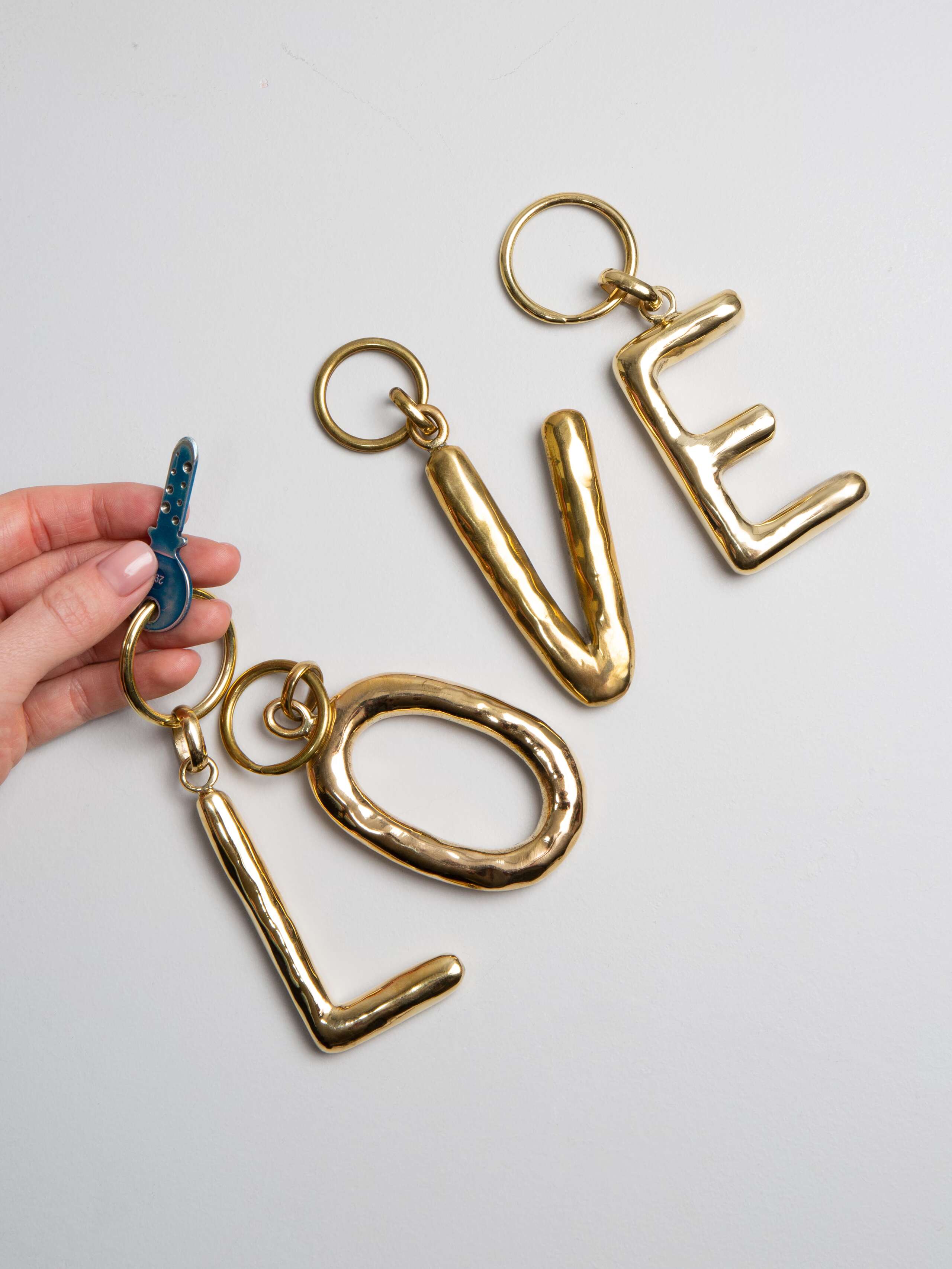 Alphabet keychain
