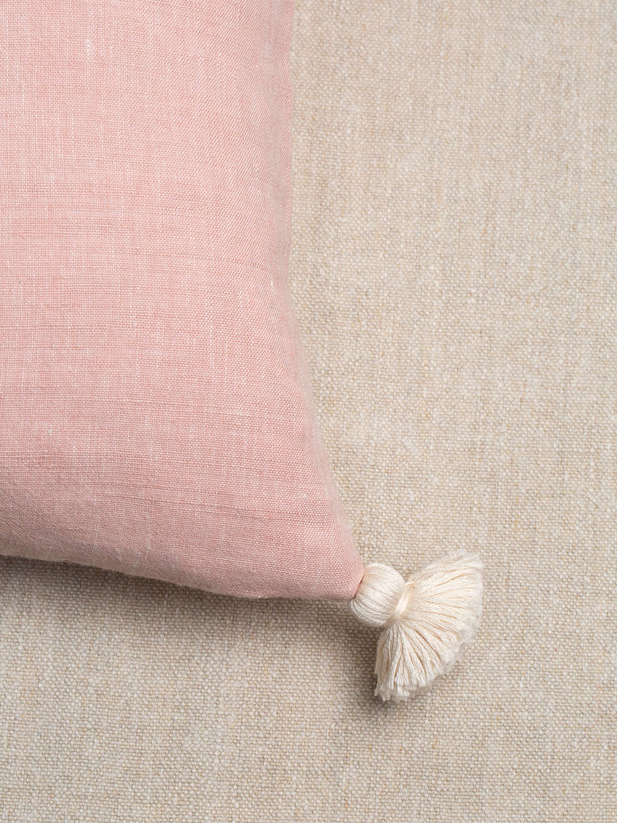 linen pillow alphabet