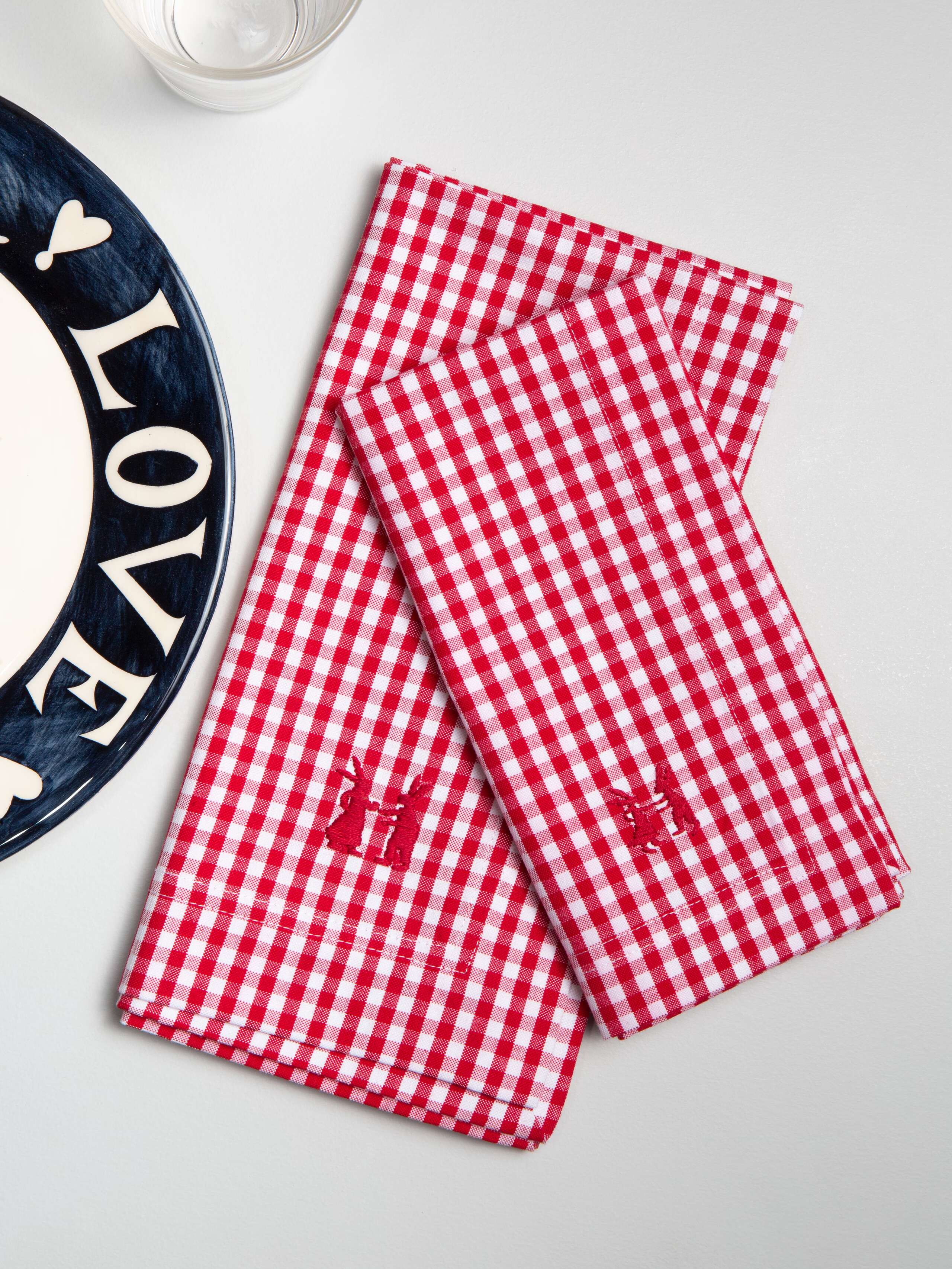 Vichy napkin