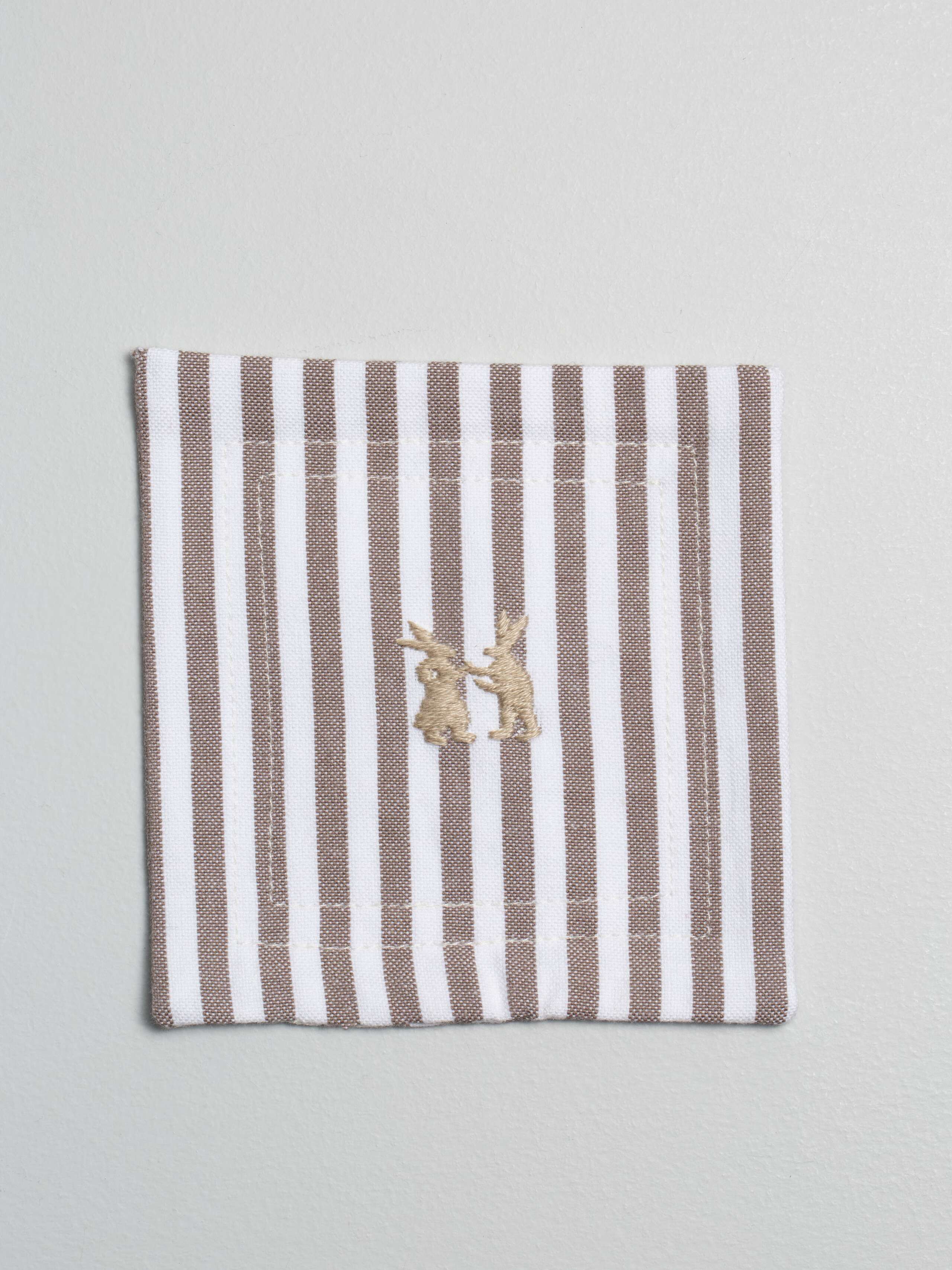 Coaster vichy and striped