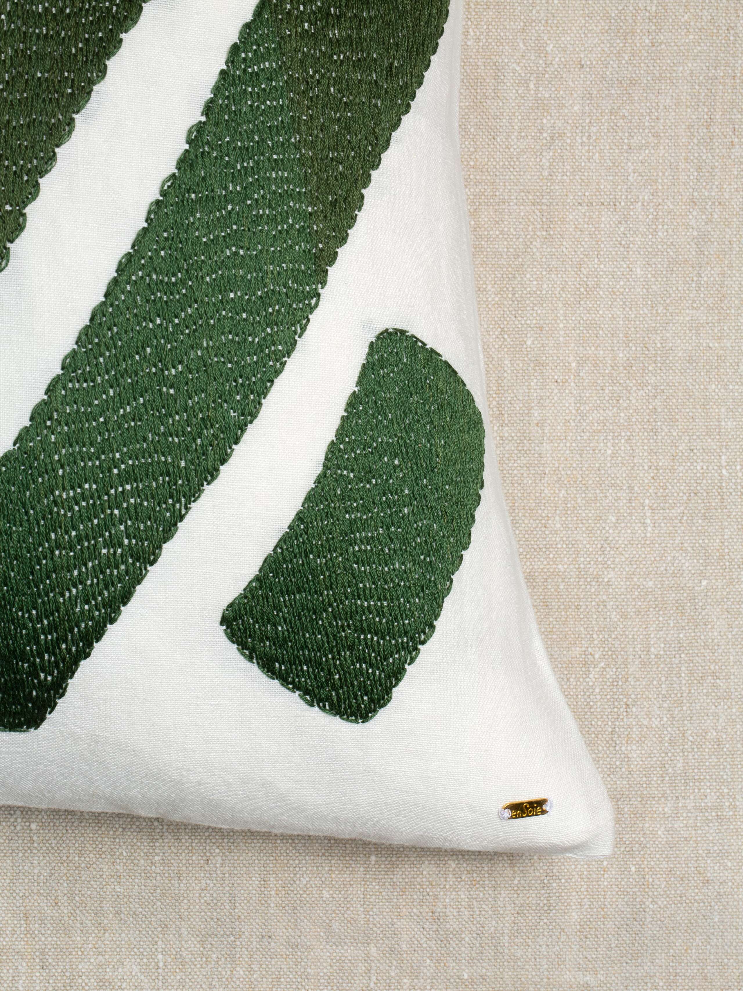 Linen Abstract pillow