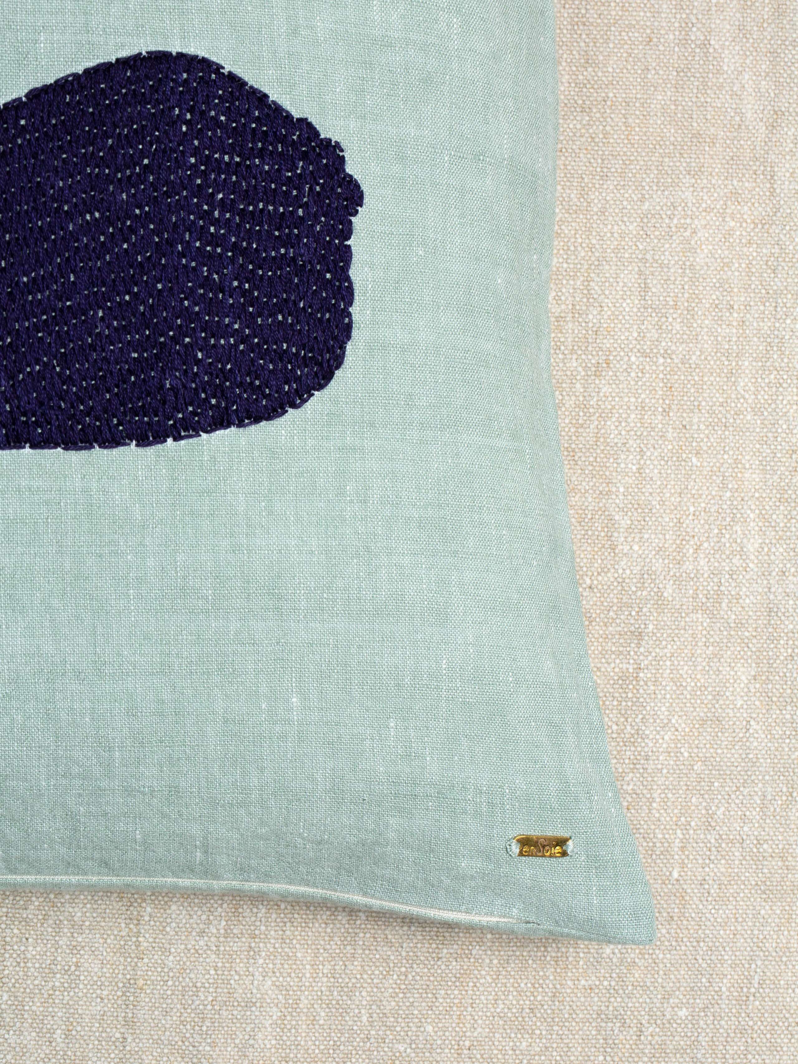 Linen Abstract pillow