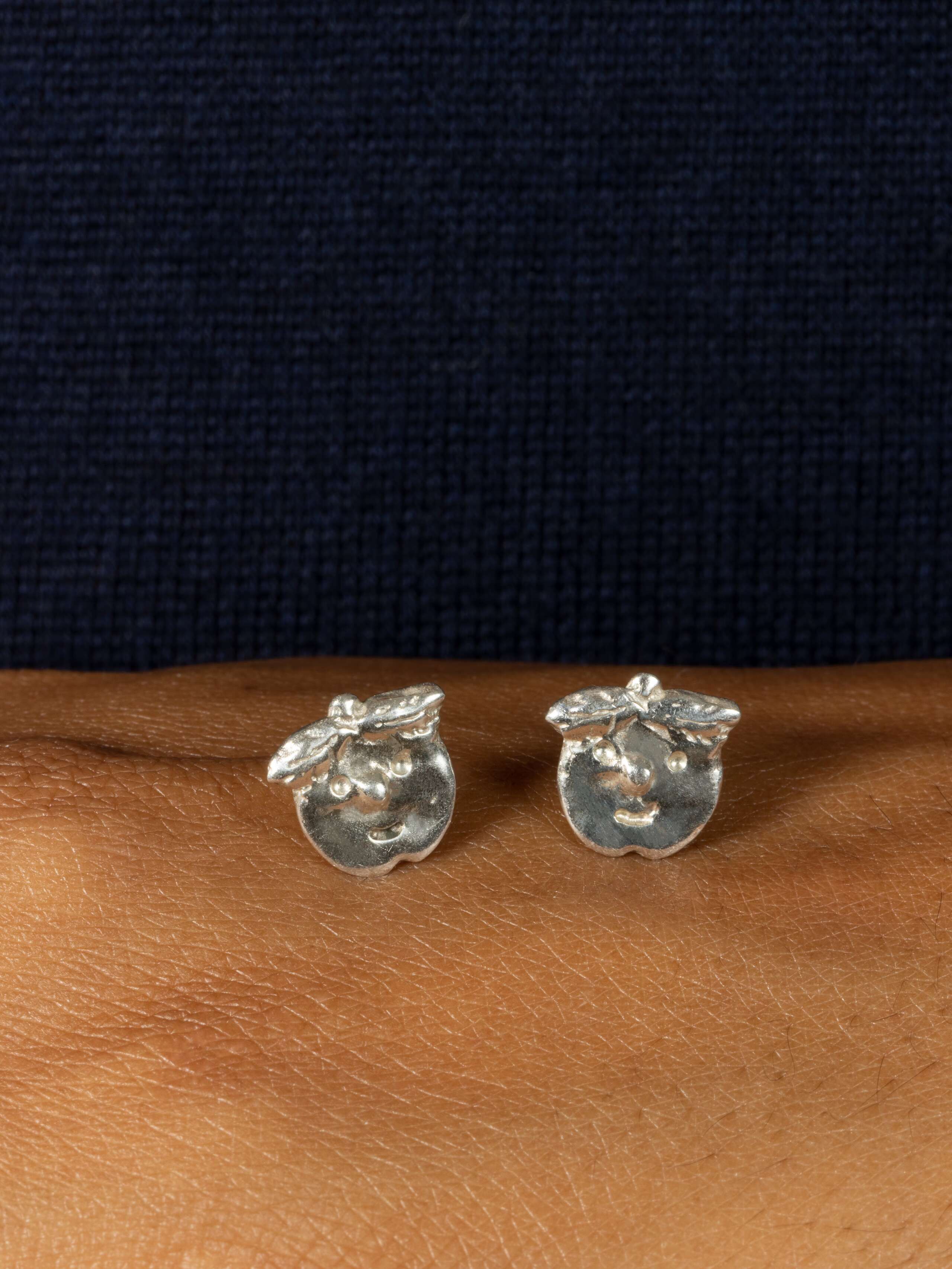 Apple Boy ear studs