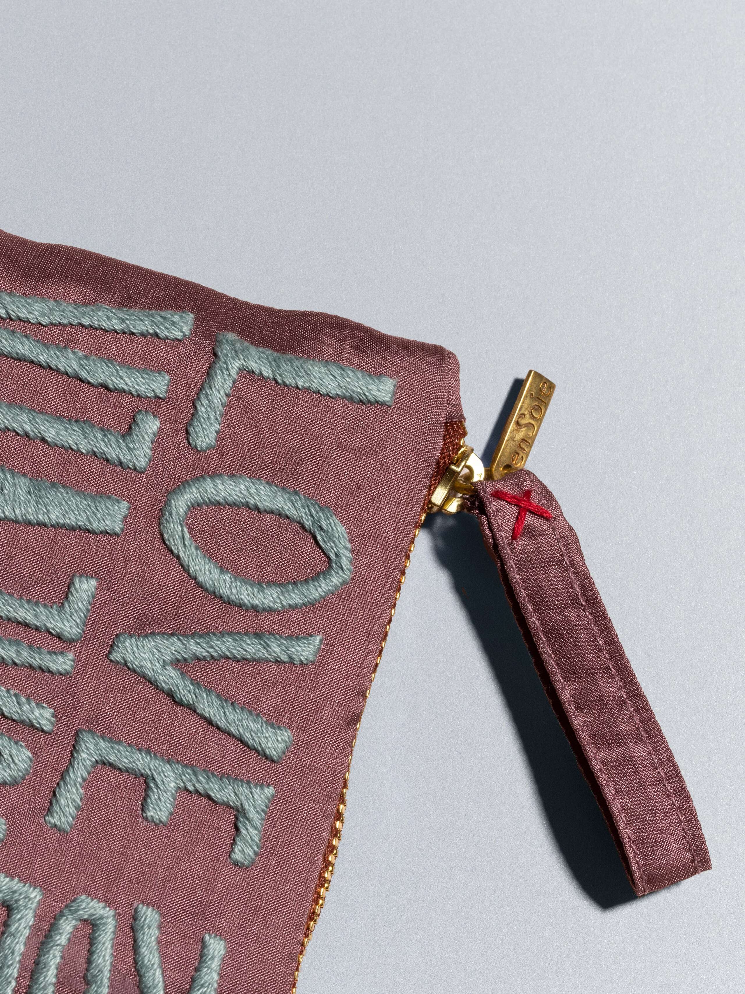 Love rules forever pouches silk