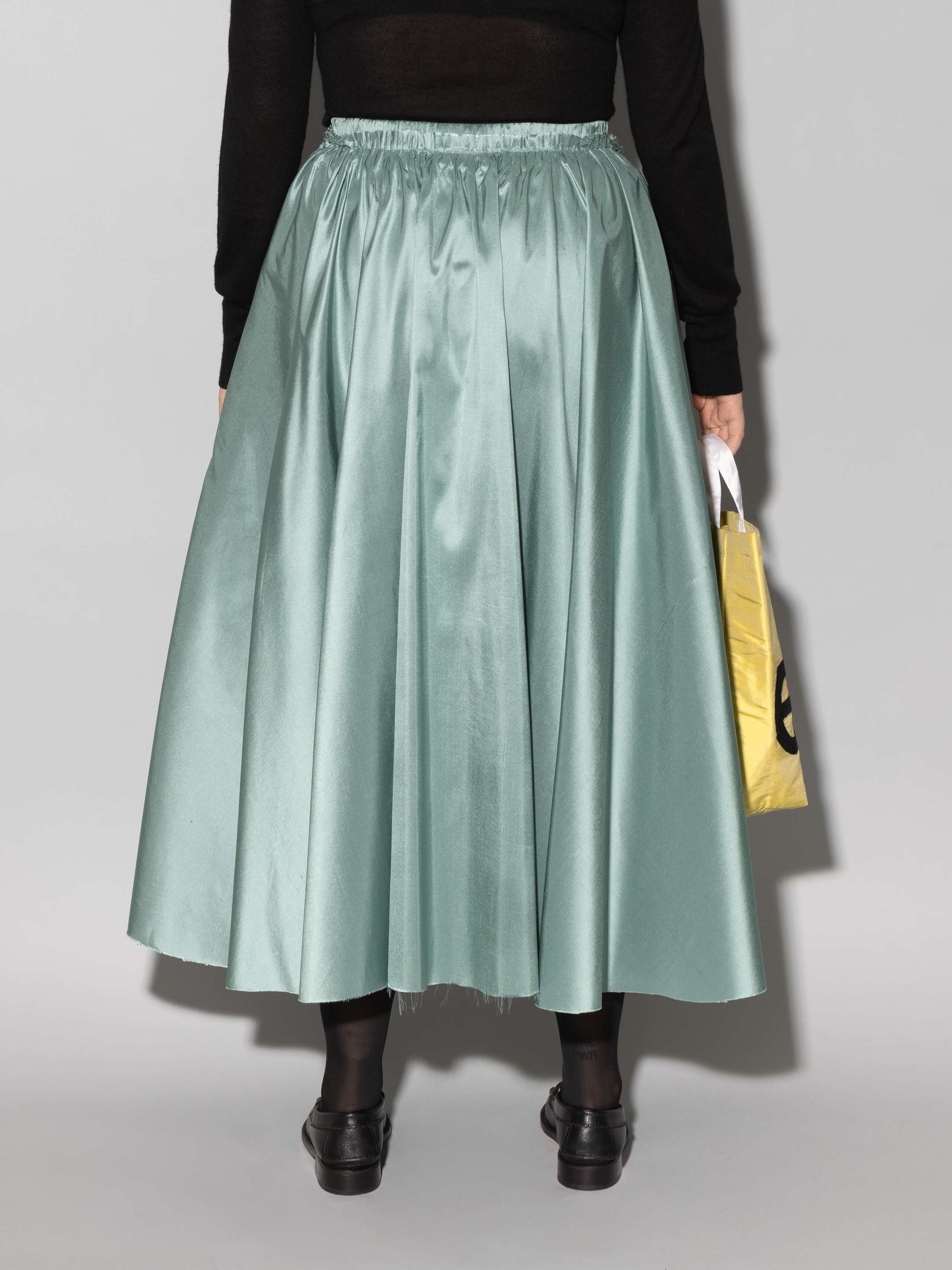 Berta doupion skirt