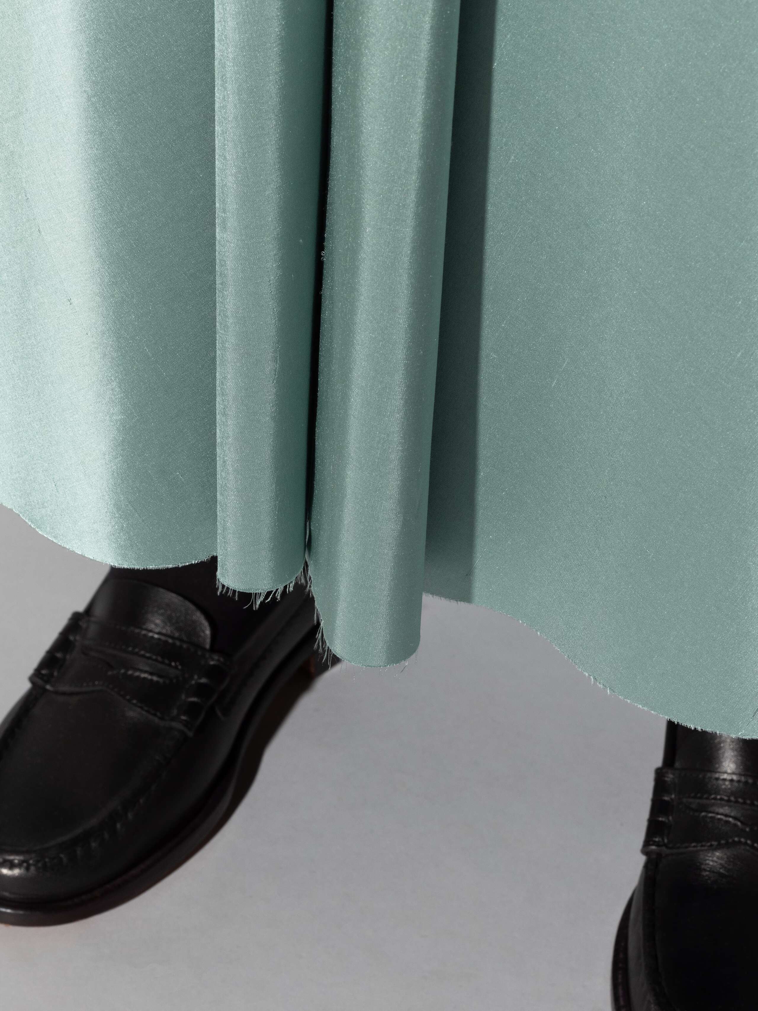 Berta doupion skirt