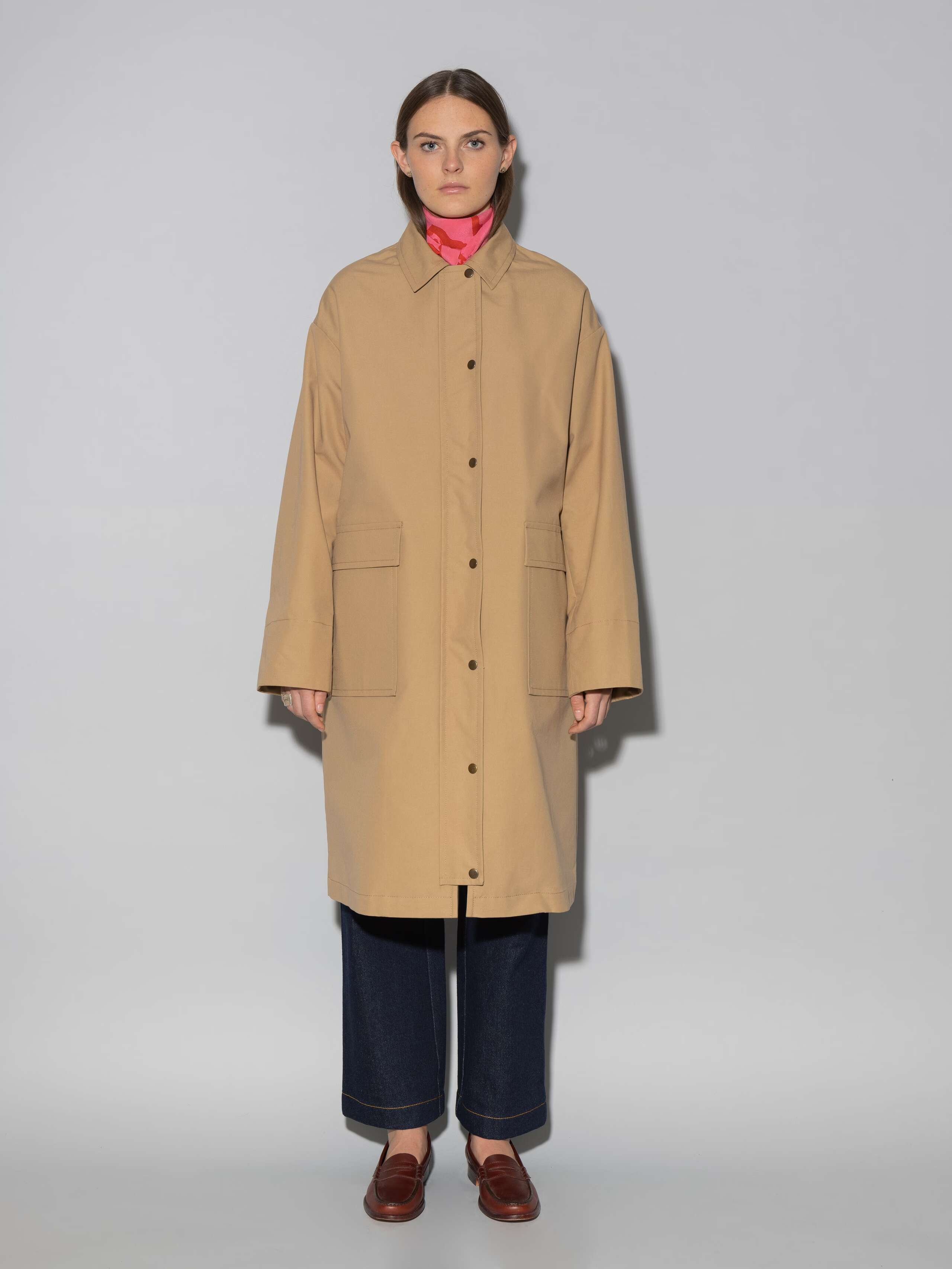 Ottilia Rain coat Caramel