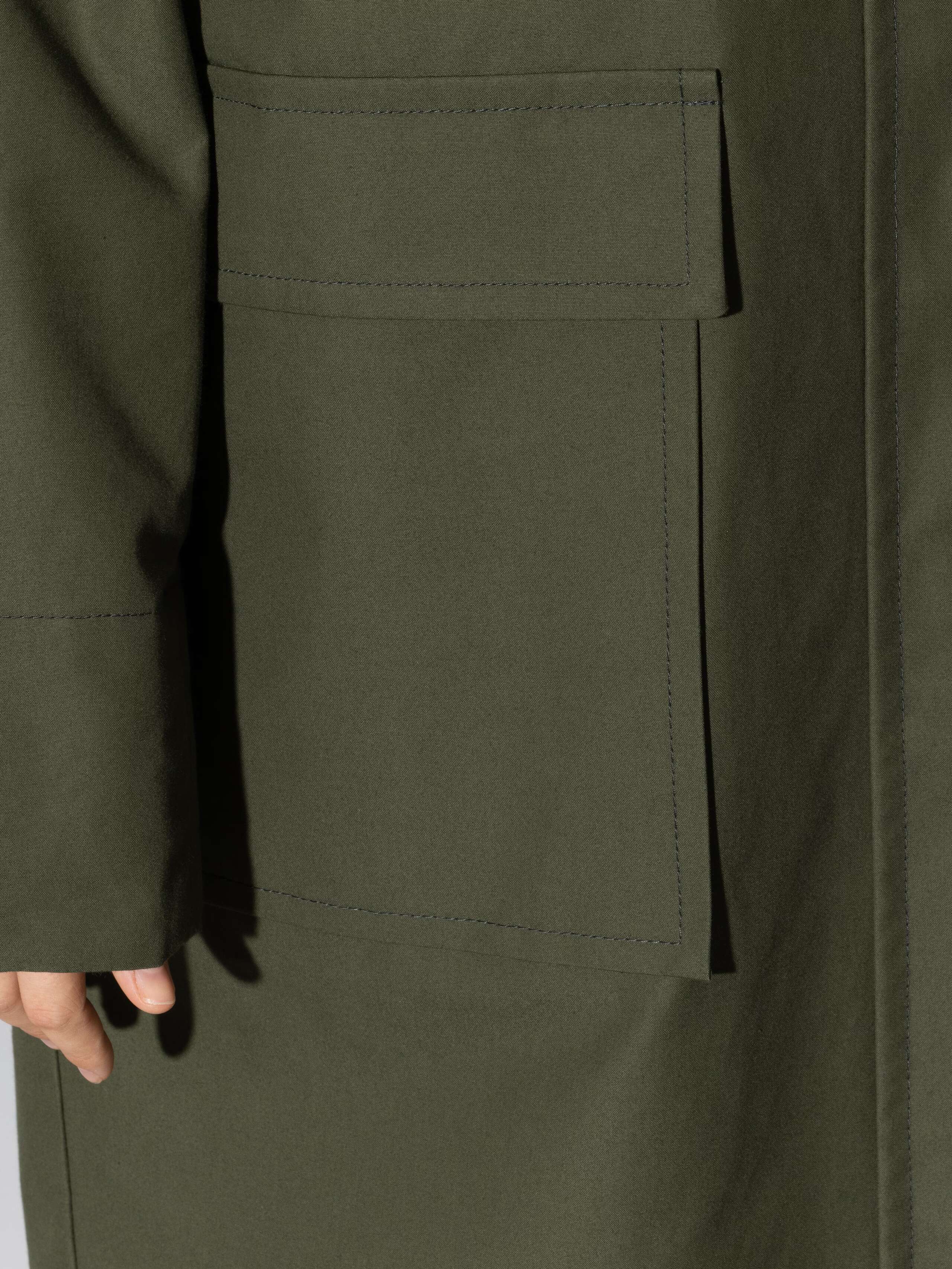 Ottilia Rain coat olive