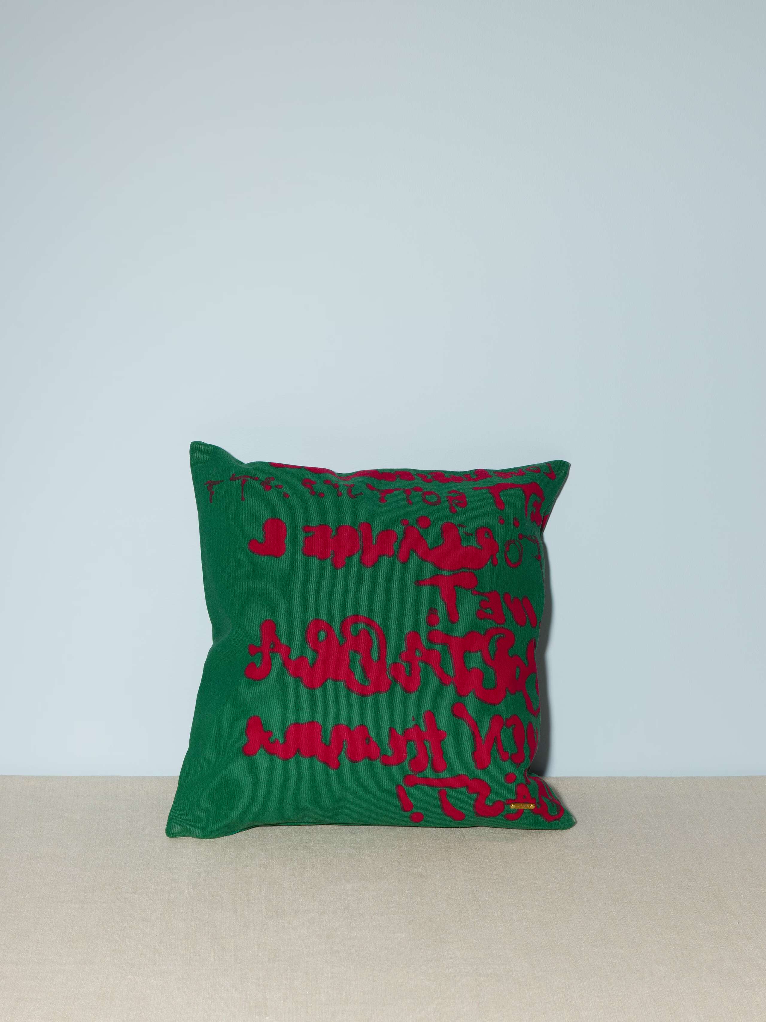 Proverb canvas printed pillow cover