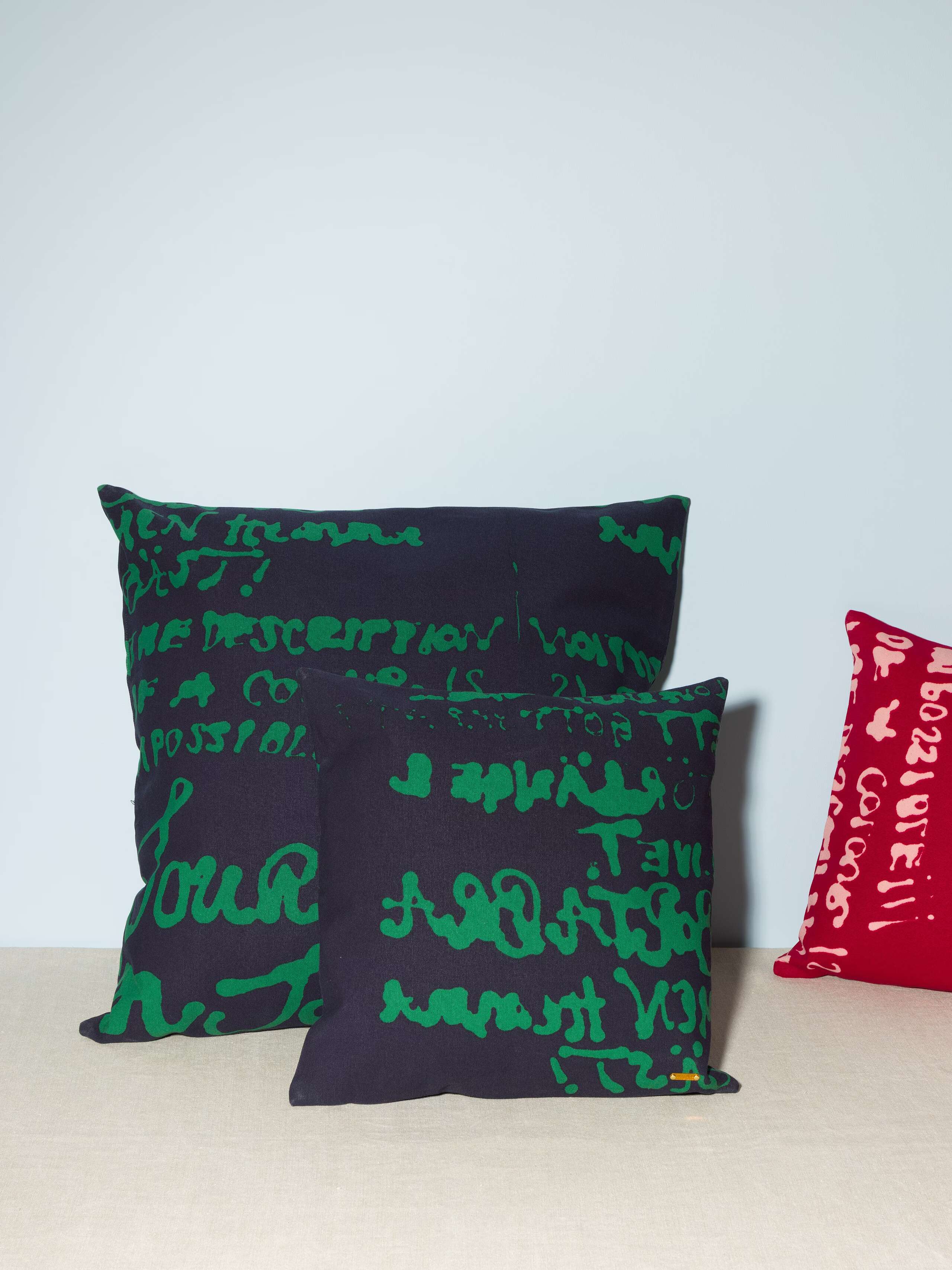 Proverb canvas printed pillow cover