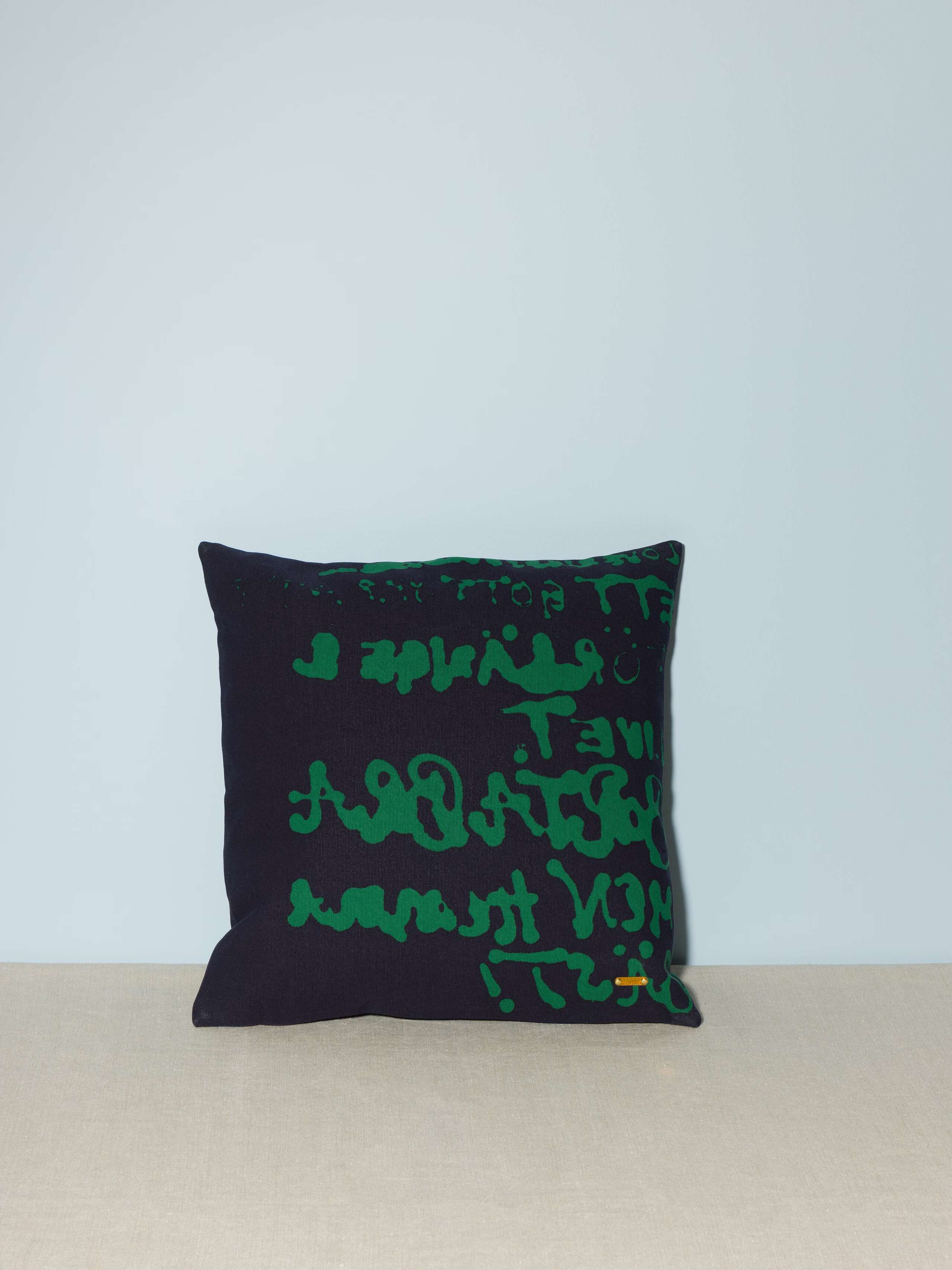 Proverb canvas printed pillow cover