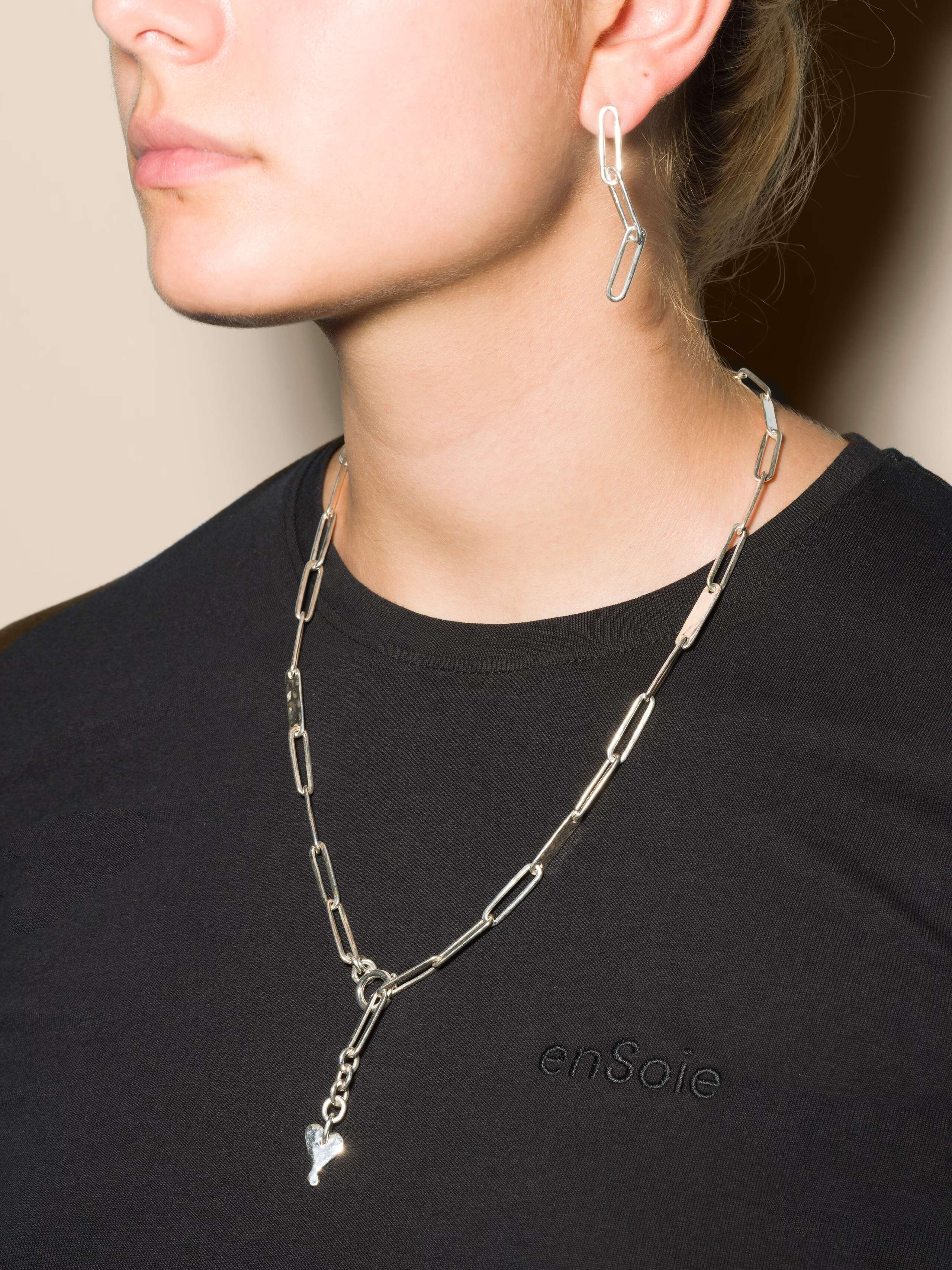 harper collection of jewellery on a model