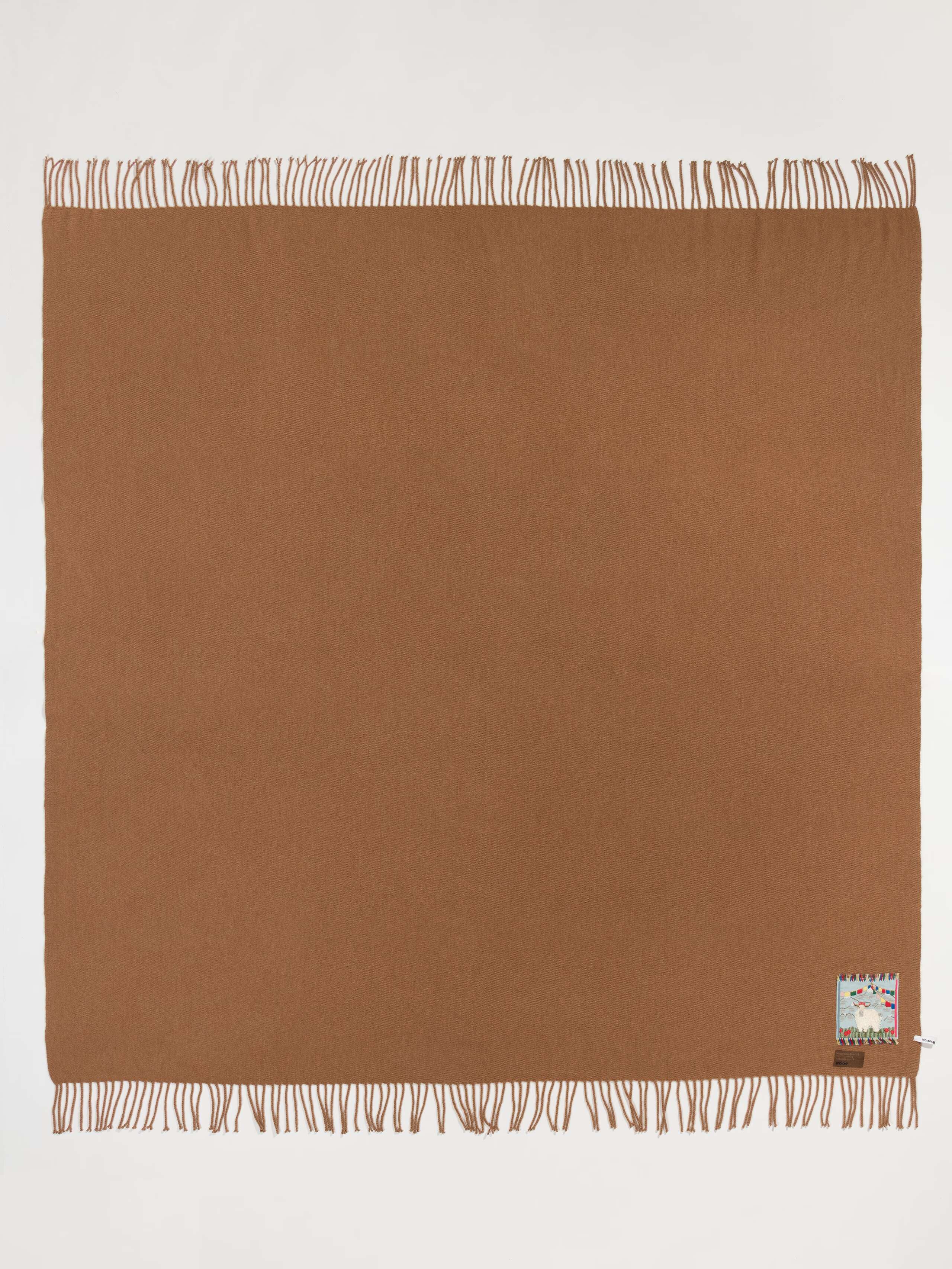 Picture of a warm beige cashmere stole