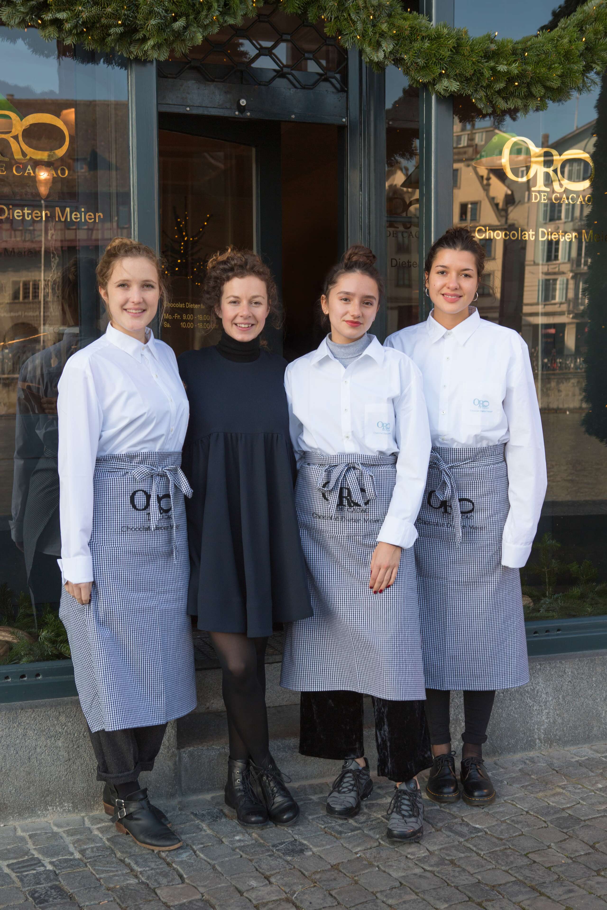 Corinne and the Oro De Cacao team
