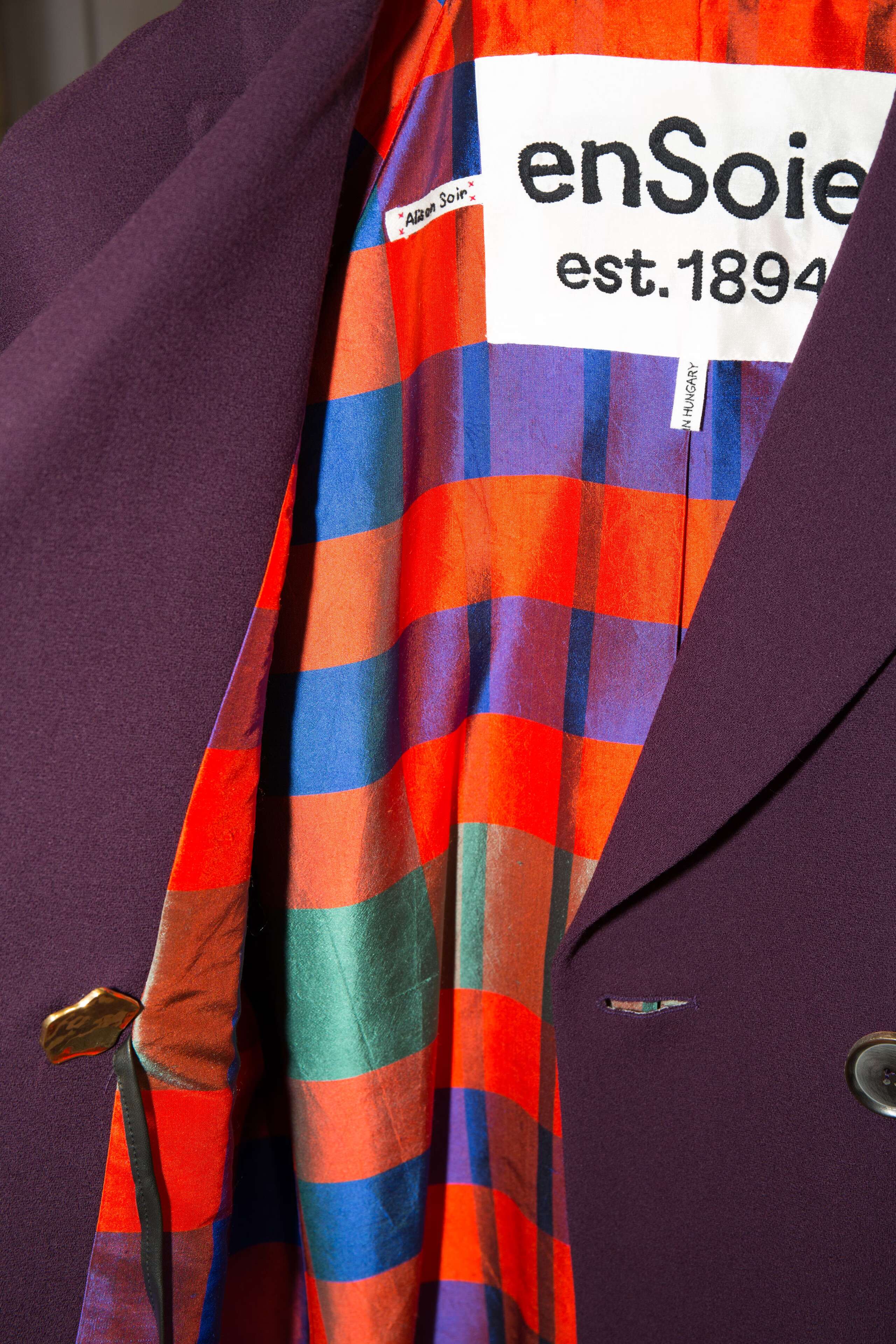 enSoie woolcrepe garment collection