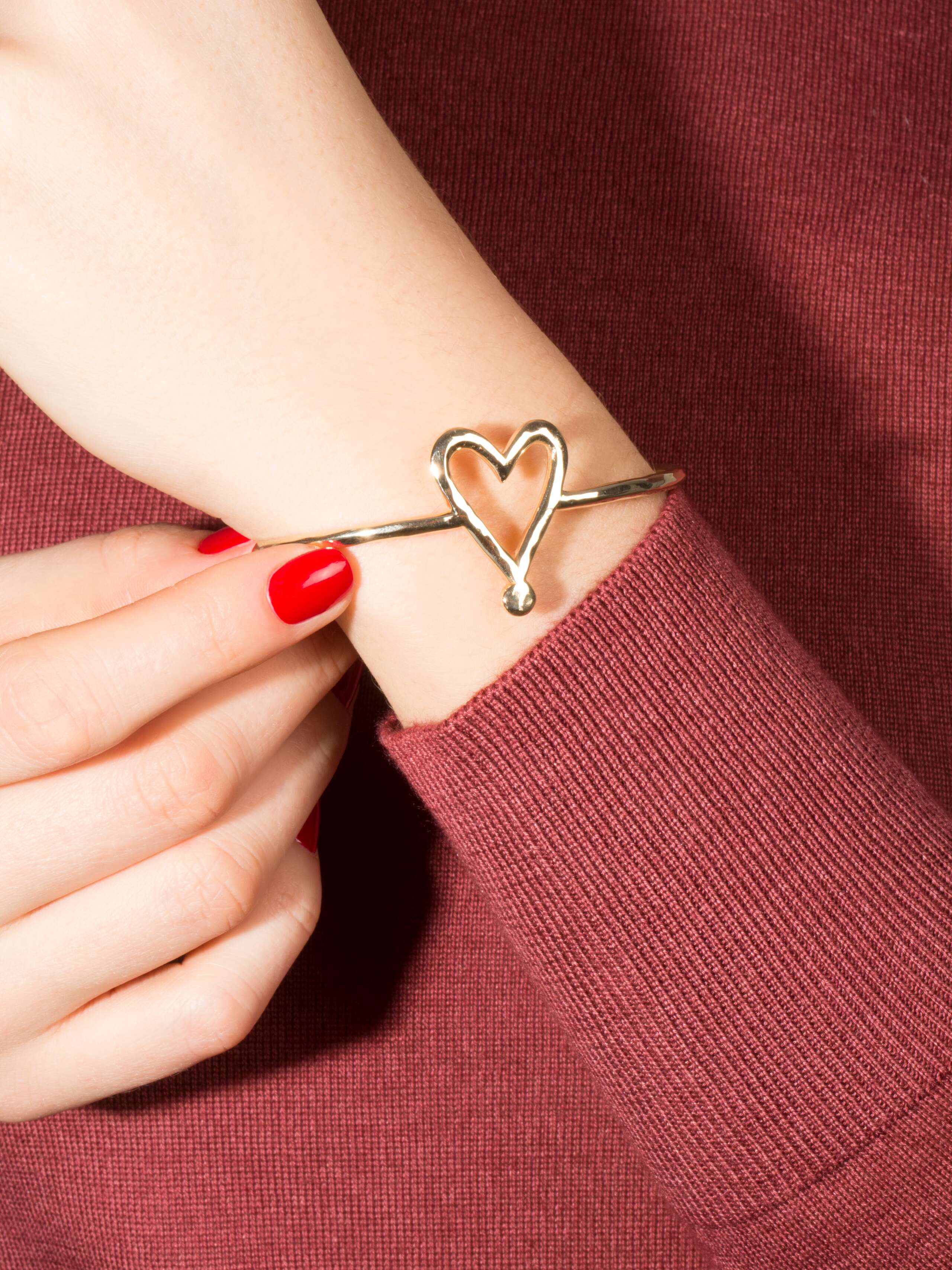 alma heart bangle 