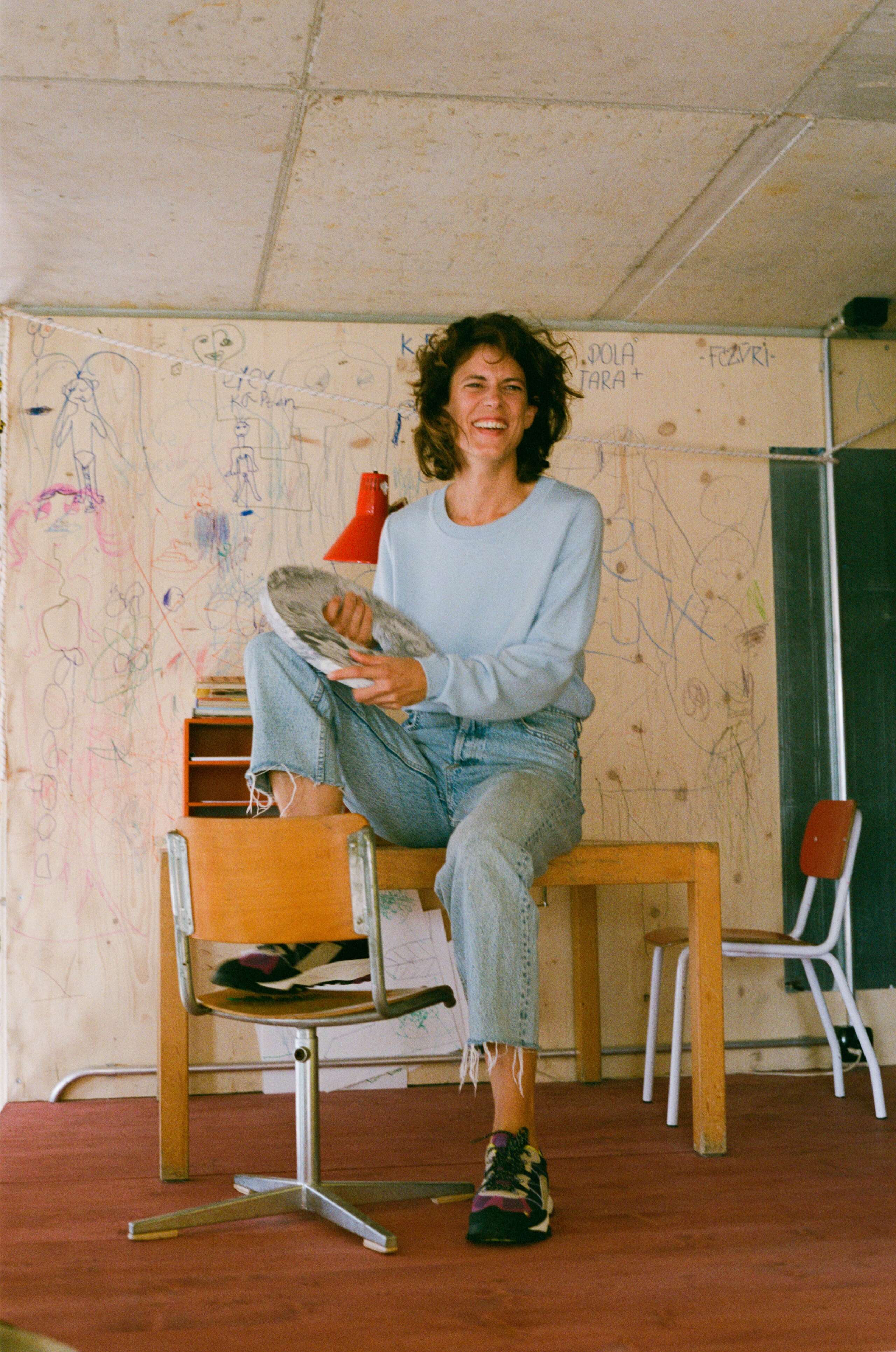 Linda Suter enSoie