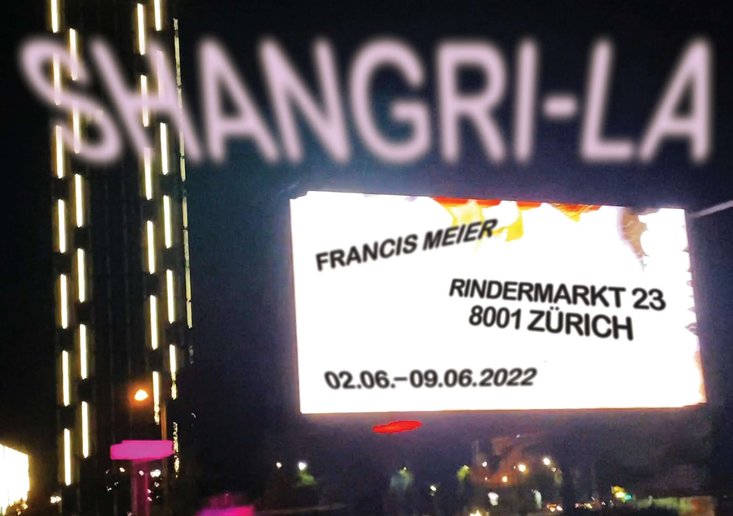 Francis Meier, Shangri-La